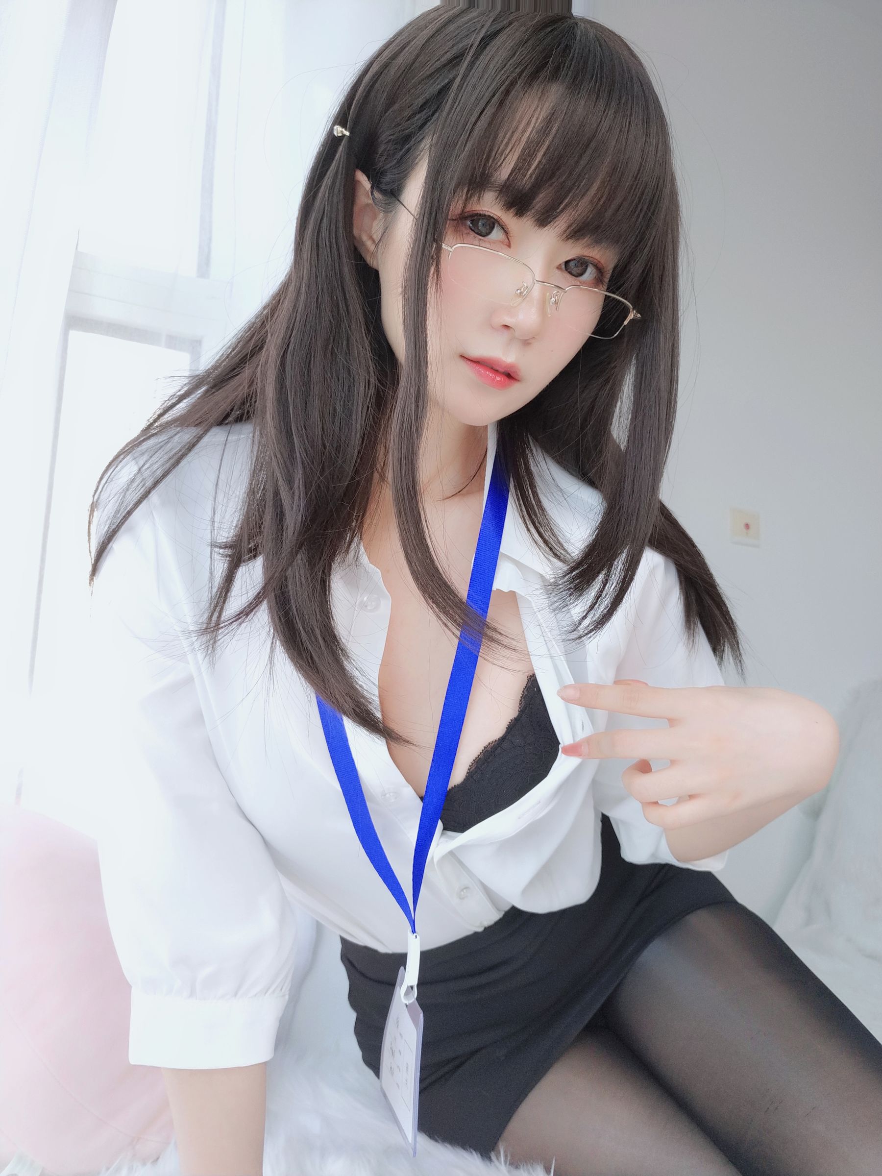 Coser小姐姐白银81–制服写真插图4